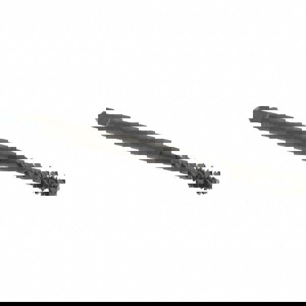 Spiral Flute Tap: #6-32, UNC, 3 Flute, Modified Bottoming Chamfer, 1B Class of Fit, Vanadium High-Speed Steel, Oxide Finish