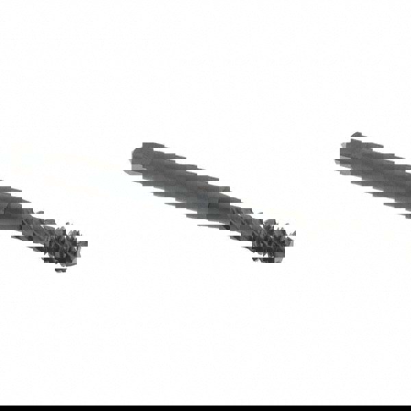 Spiral Flute Tap: #10-32, UNF, 3 Flute, Modified Bottoming Chamfer, 2B Class of Fit, Vanadium High-Speed Steel, Oxide Finish