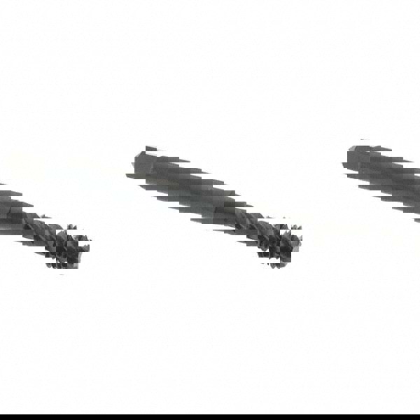 Spiral Flute Tap: #10-32, UNF, 3 Flute, Modified Bottoming Chamfer, 1B Class of Fit, Vanadium High-Speed Steel, Oxide Finish