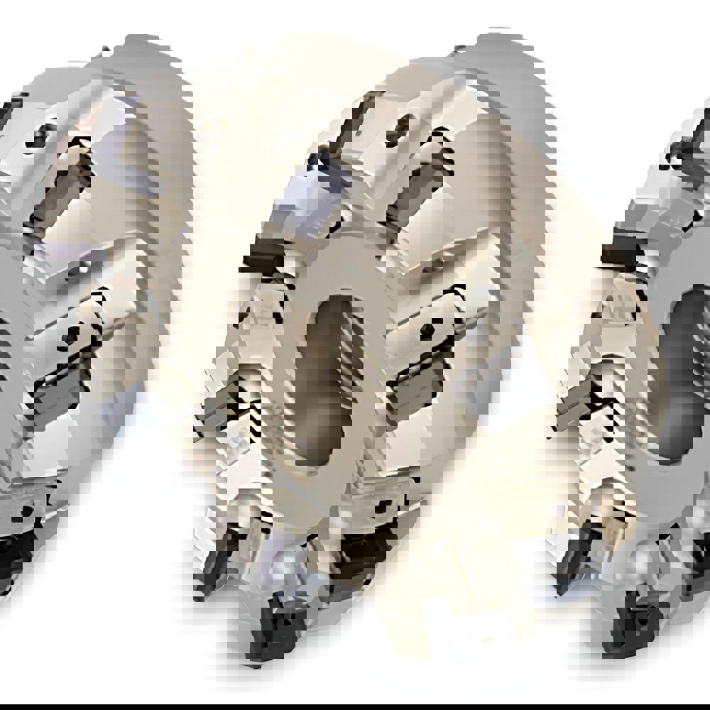 Indexable Chamfer & Angle Face Mills; Minimum Cutting Diameter (Decimal Inch): 6.0000 ; Minimum Cutting Diameter (Inch): 6 ; Maximum Cutting Diameter (mm): 168.91 ; Maximum Cutting Diameter (Decimal Inch): 6.6500