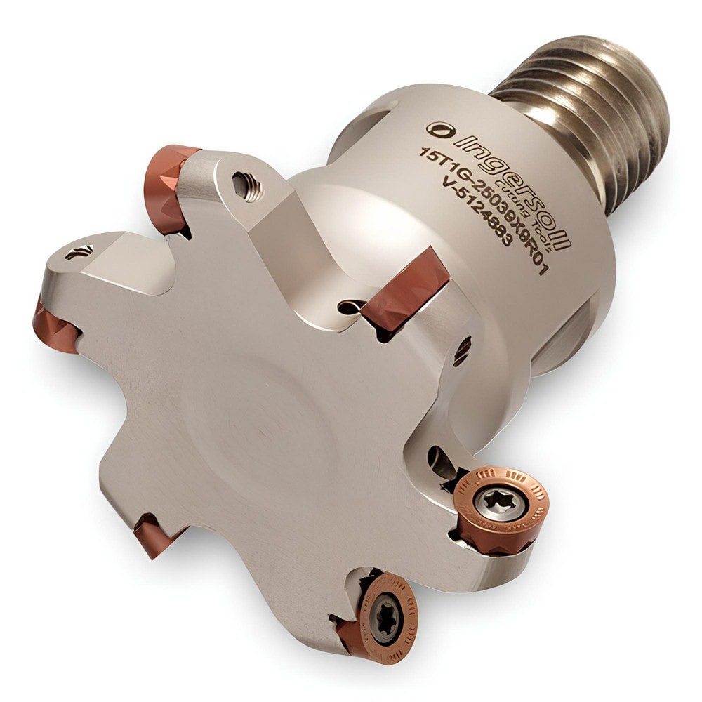 Indexable Slotting Cutter: 10 mm Cutting Width, 3