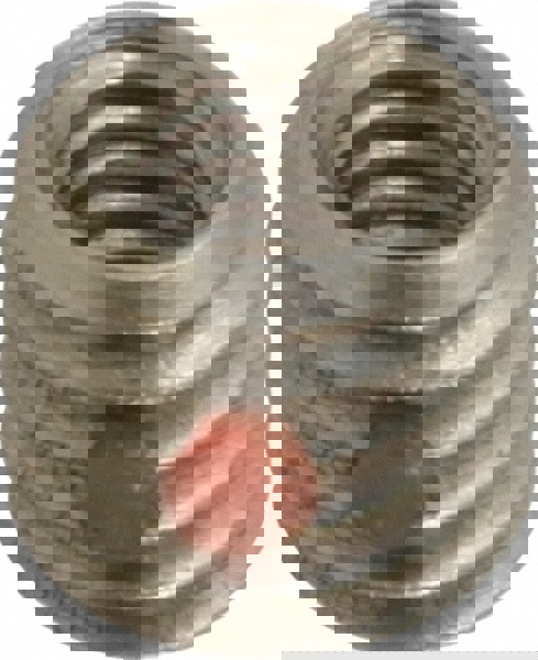 Thread Locking Insert: M5 x 0.8 Internal Thread, M8 x 1.25 External Thread, Metric Coarse, 0.296