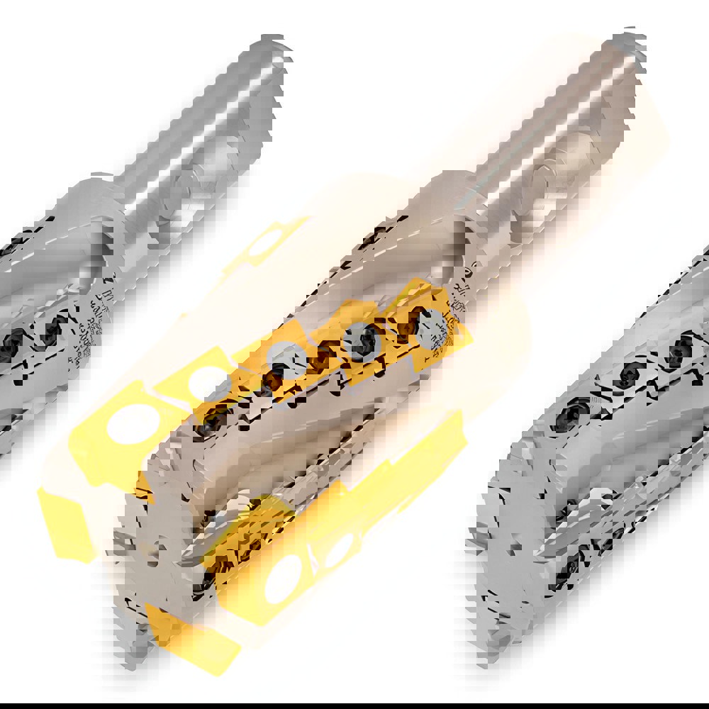 Indexable Square-Shoulder End Mills; Maximum Depth of Cut (mm): 61.72 ; Maximum Depth of Cut (Decimal Inch): 2.4300 ; Cutter Style: 2XJ3J ; Shank Type: Weldon Flat ; Shank Diameter (Decimal Inch): 1.2500 ; Shank Diameter (Inch): 1-1/4