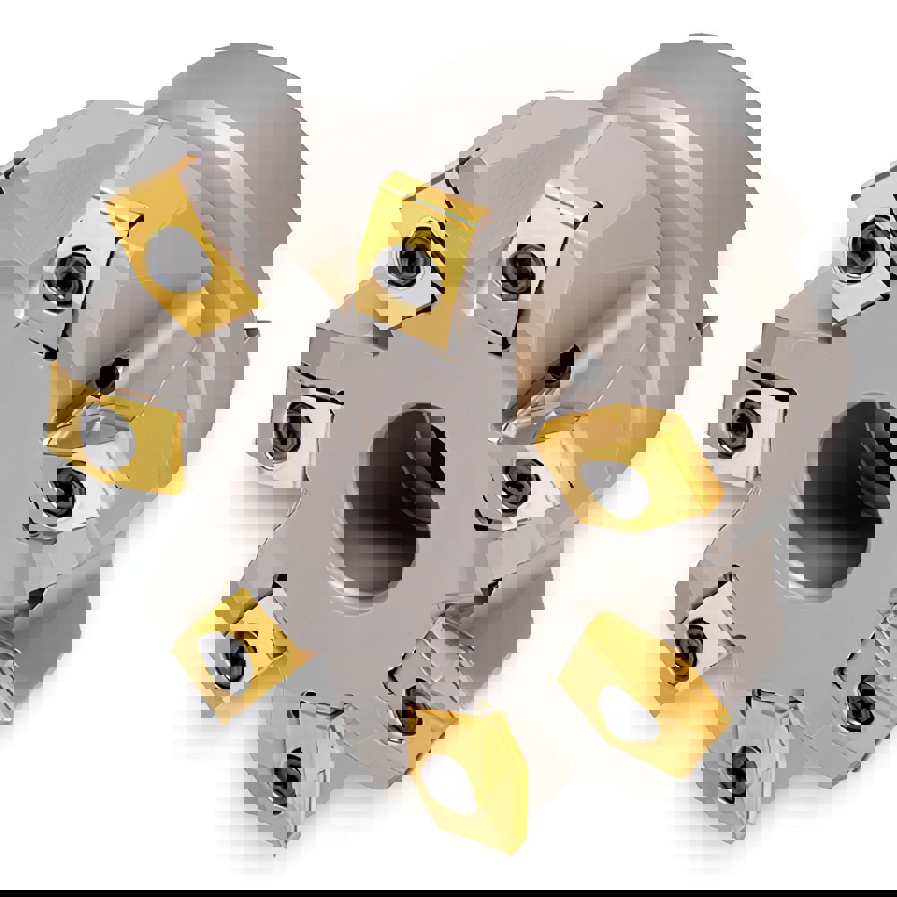 Indexable High-Feed Face Mill: 1.902 to 2.5