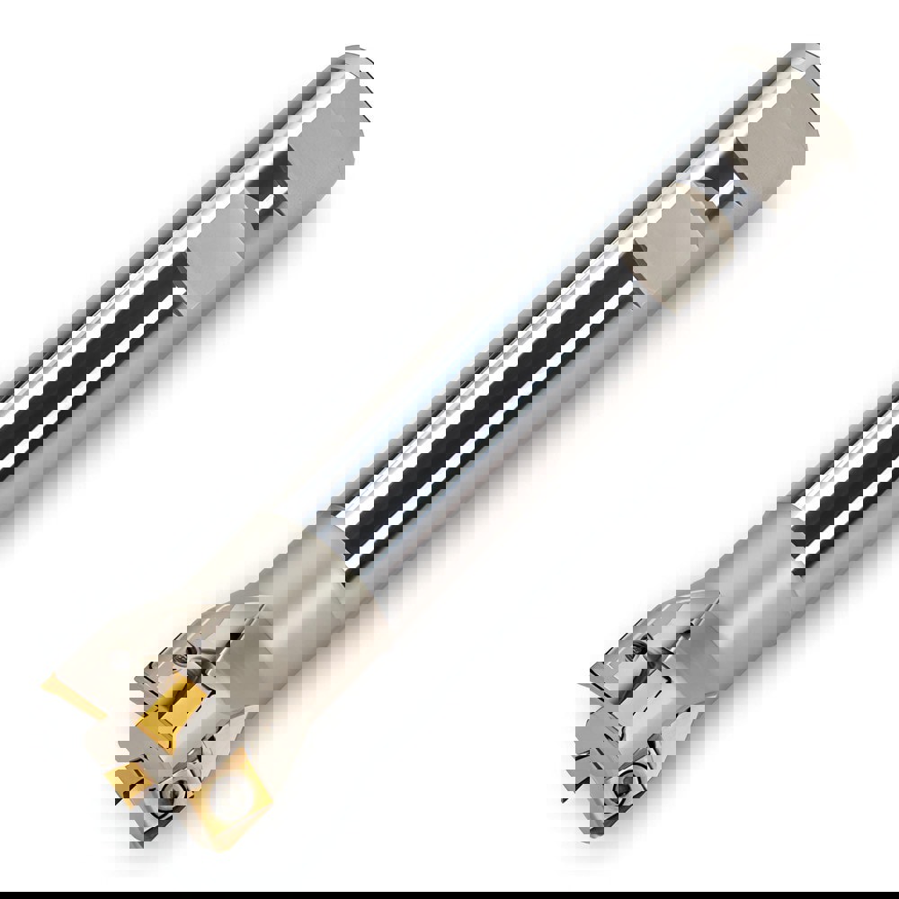 Indexable Square-Shoulder End Mills; Maximum Depth of Cut (mm): 8.13 ; Maximum Depth of Cut (Decimal Inch): 0.3200 ; Cutter Style: 1TJ1F ; Shank Type: Weldon Flat ; Shank Diameter (Decimal Inch): 1.0000 ; Shank Diameter (Inch): 1
