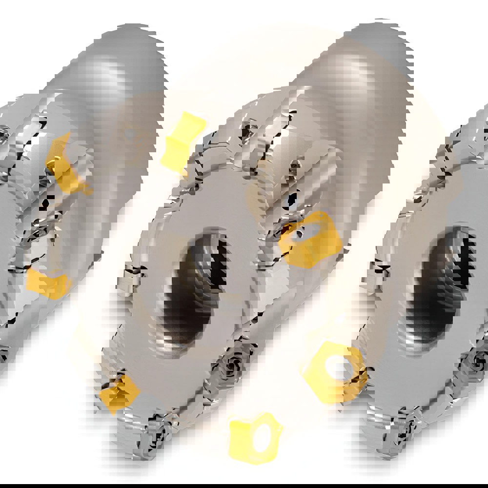 Indexable Chamfer & Angle Face Mills; Minimum Cutting Diameter (Decimal Inch): 2.0000 ; Minimum Cutting Diameter (Inch): 2 ; Maximum Cutting Diameter (mm): 54.61 ; Maximum Cutting Diameter (Decimal Inch): 2.1500