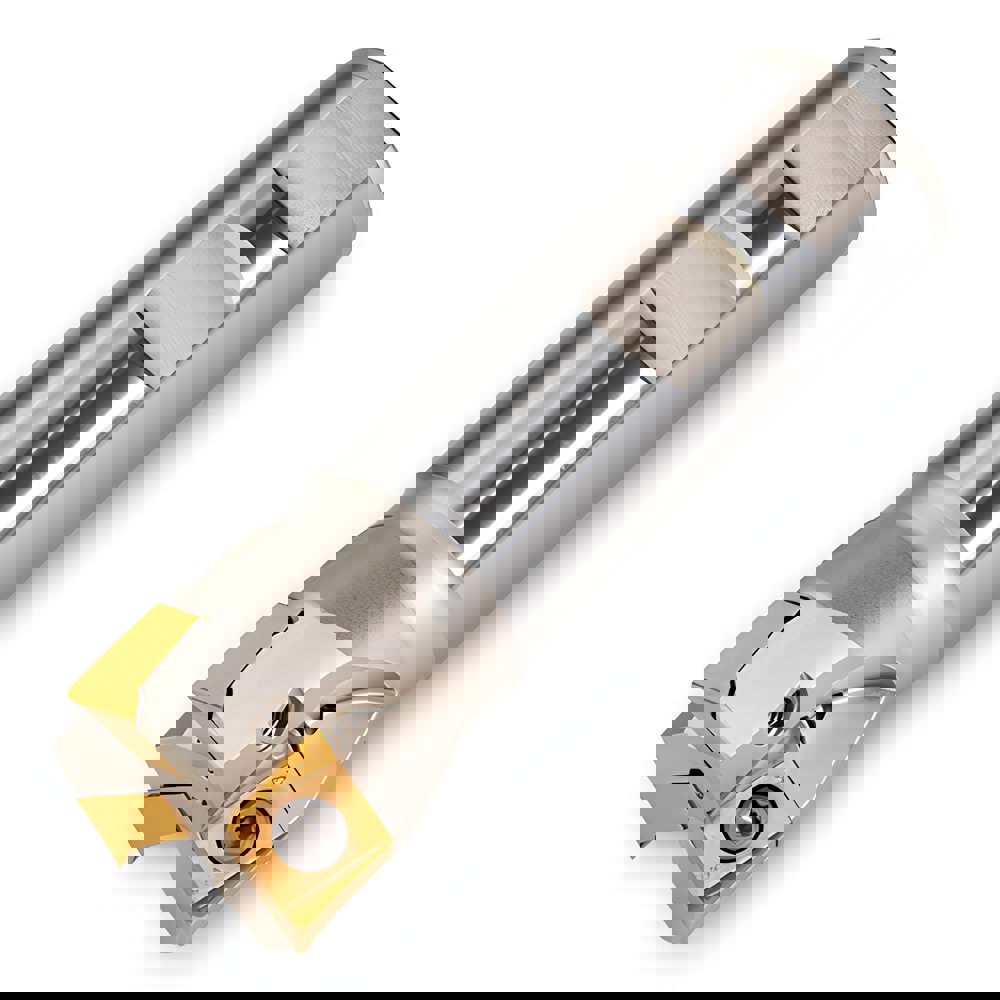 Indexable Square-Shoulder End Mills; Maximum Depth of Cut (mm): 13.72 ; Maximum Depth of Cut (Decimal Inch): 0.5400 ; Cutter Style: 1TJ1J ; Shank Type: Weldon Flat ; Shank Diameter (Decimal Inch): 1.2500 ; Shank Diameter (Inch): 1-1/4