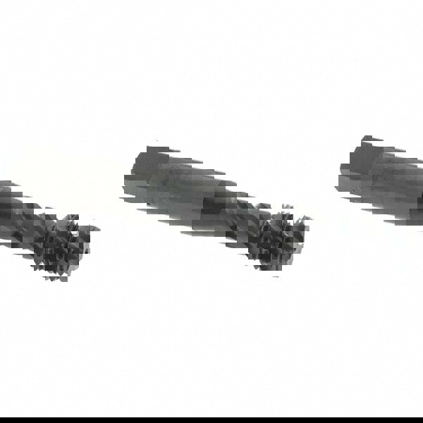 Spiral Flute Tap: 3/8-24, UNF, 3 Flute, Modified Bottoming Chamfer, 3B Class of Fit, Vanadium High-Speed Steel, Oxide Finish