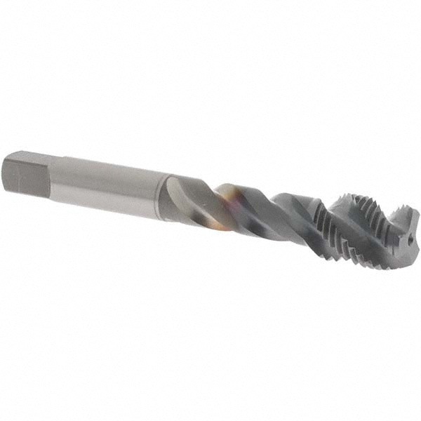 Spiral Flute Tap: 1/2-20 UNF, 3 Flutes,