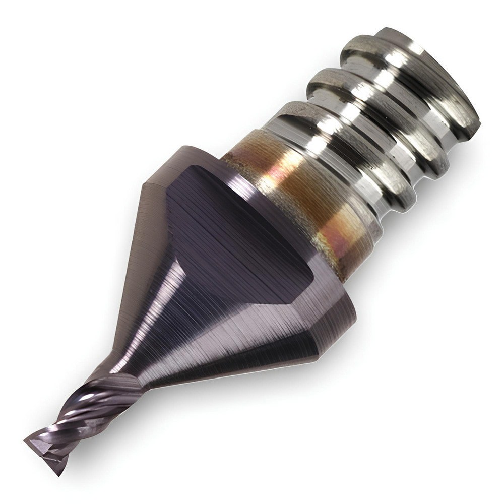 Square End Mill Heads; Center Cutting: Center Cutting ; Helix Angle: 45