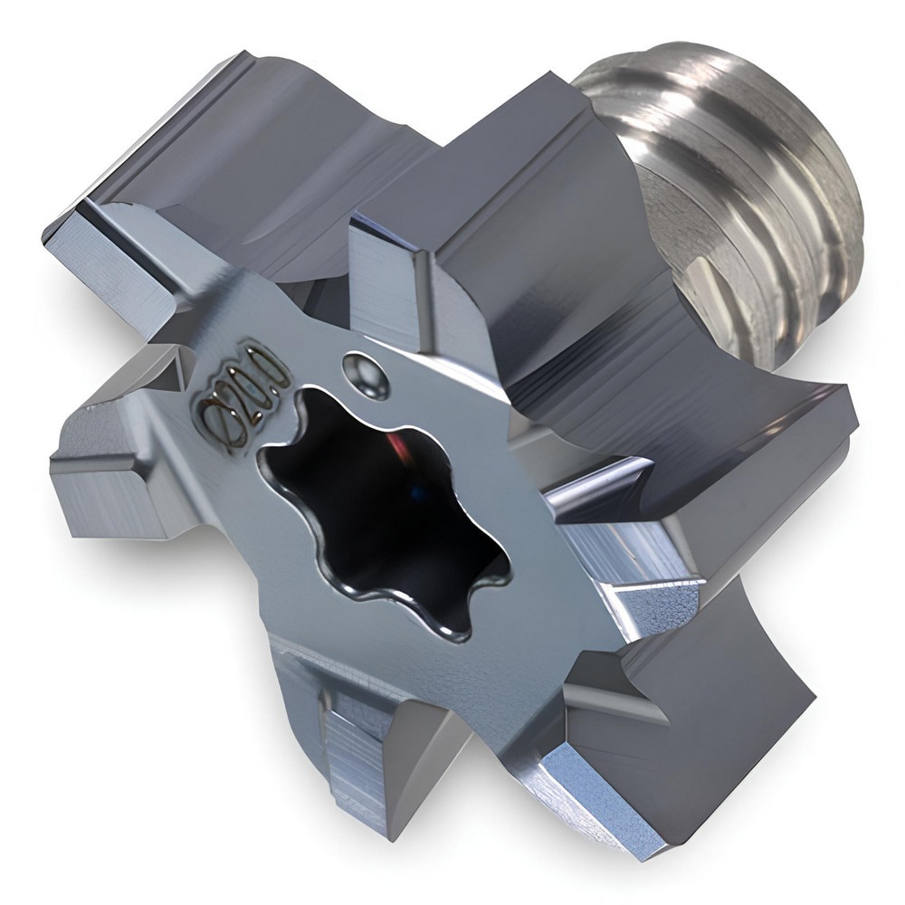 Milling Tip Inserts; Milling Tip Type: Face Mill ; Milling Tip Style: 18F ; Maximum Depth of Cut (mm): 4.80 ; Cutting Diameter (mm): 16.00 ; Tool Material: Carbide ; Manufacturer Grade: IN2005