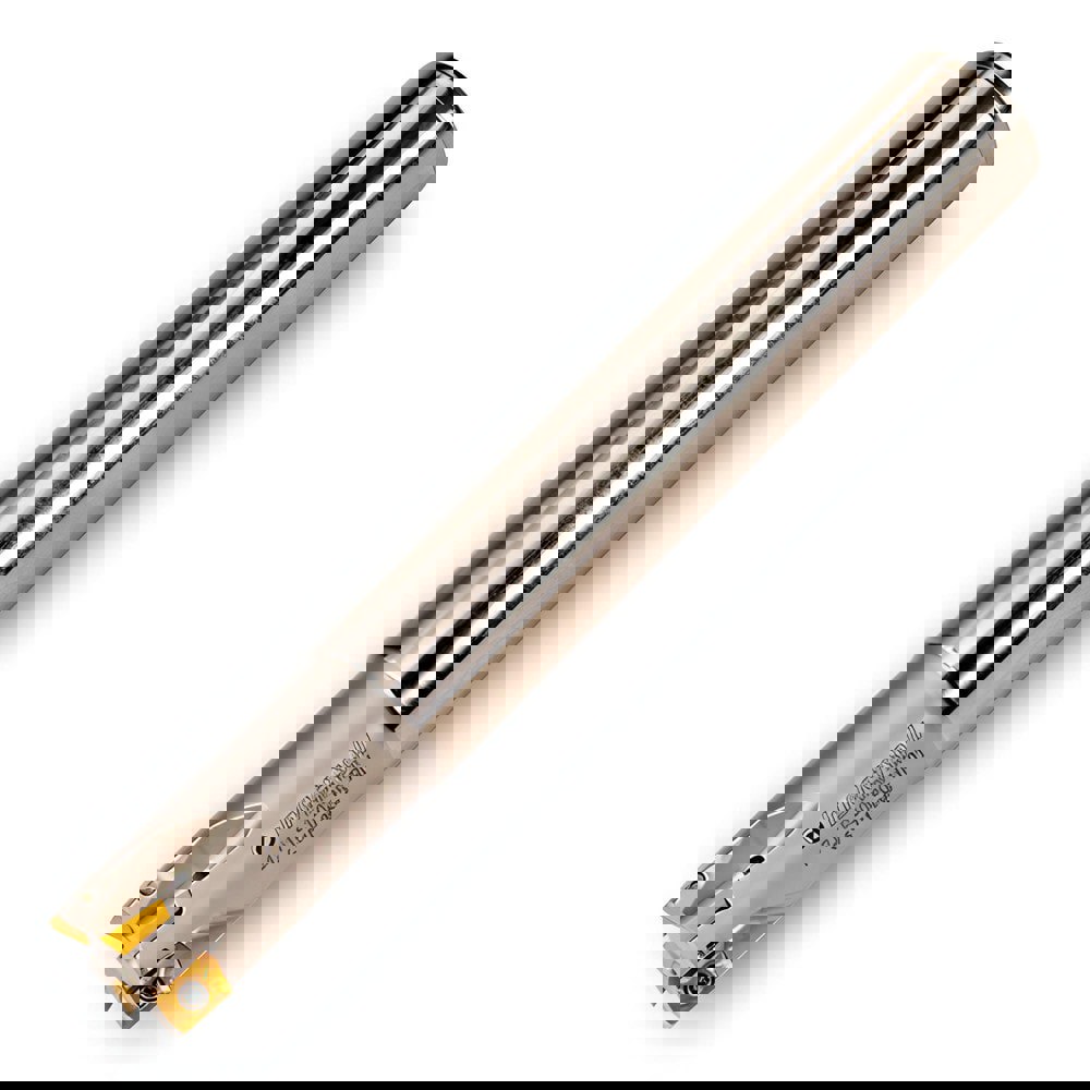 Indexable Square-Shoulder End Mills; Maximum Depth of Cut (mm): 8.89 ; Maximum Depth of Cut (Decimal Inch): 0.3500 ; Cutter Style: 12J1P ; Shank Type: Cylindrical ; Shank Diameter (Decimal Inch): 1.2500 ; Shank Diameter (Inch): 1-1/4