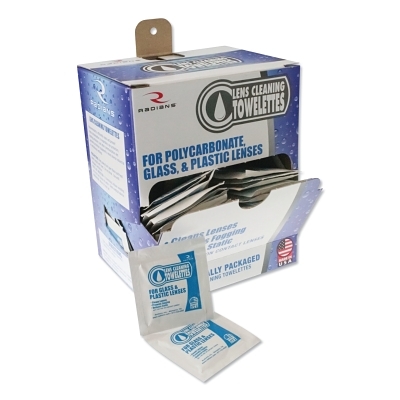 LENS CLEANING WIPES ANTI-FOG A-S BX/100