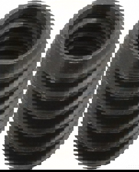 Thread Locking Insert: M8 x 1.25 Internal Thread, 1/2-13 External Thread, Metric Coarse, 31/64