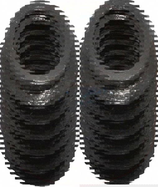 Thread Locking Insert: M12 x 1.75 Internal Thread, 3/4-10 External Thread, Metric Coarse, 21/32