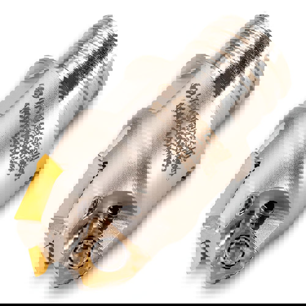 Indexable Chamfer & Angle End Mills; Minimum Cutting Diameter (Decimal Inch): 0.3300 ; Maximum Cutting Diameter (Inch): 1/2 ; Maximum Cutting Diameter (Decimal Inch): 0.5000 ; Lead Angle: 60 ; Maximum Depth of Cut (Decimal Inch): 0.1250