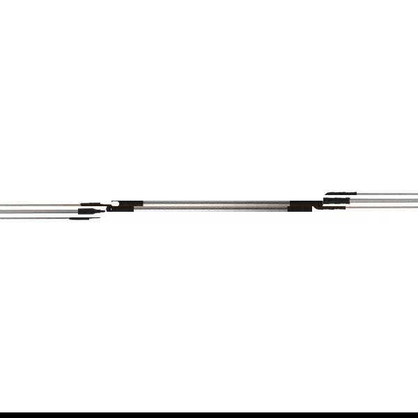 Broom/Squeegee Poles & Handles; Connection Type: European Thread ; Telescoping: No ; Handle Material: Aluminum ; Color: Black ; For Use With: Brooms ; UNSPSC Code: 47131609