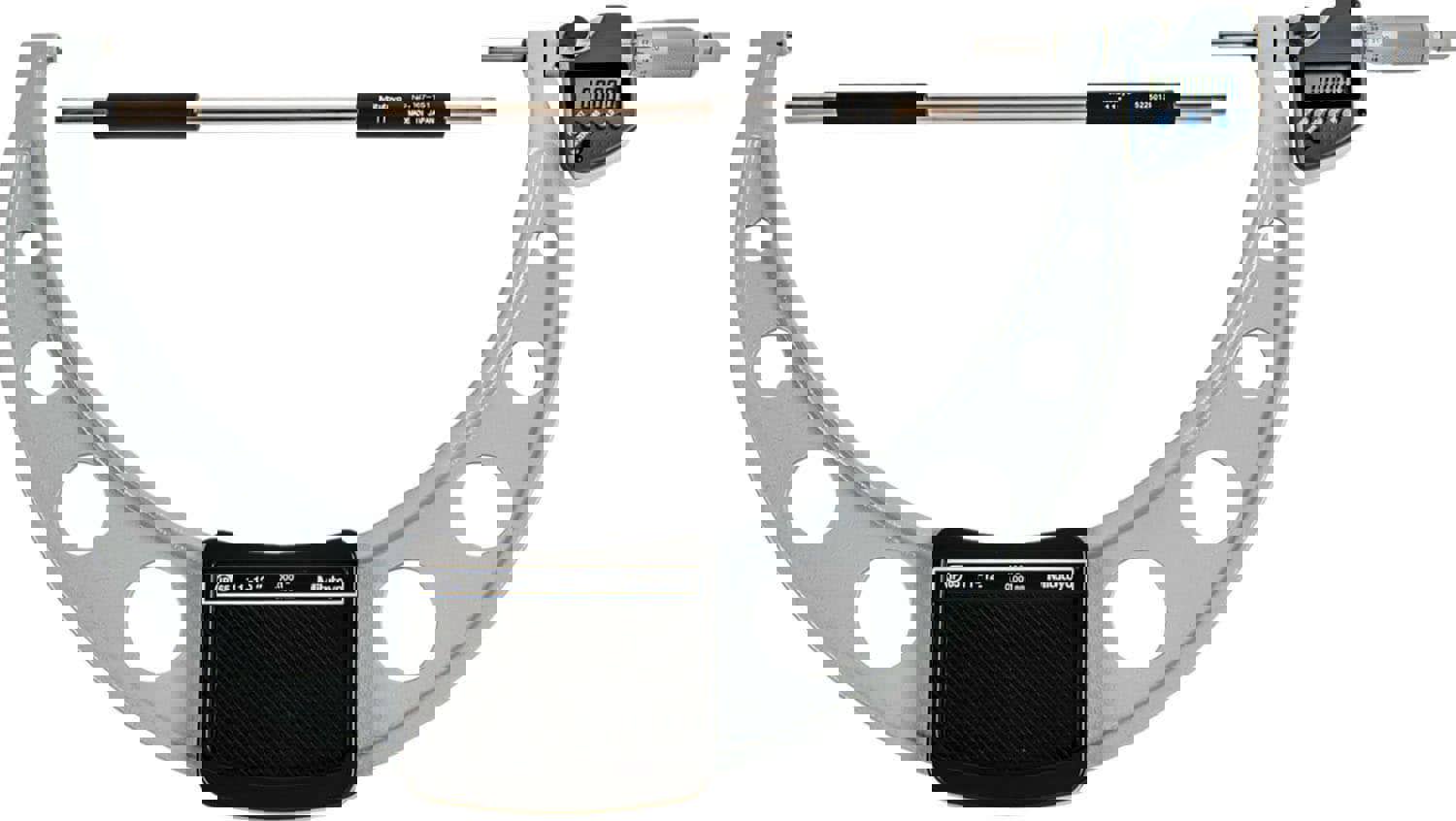 Electronic Outside Micrometer: Carbide Tipped Measuring Face