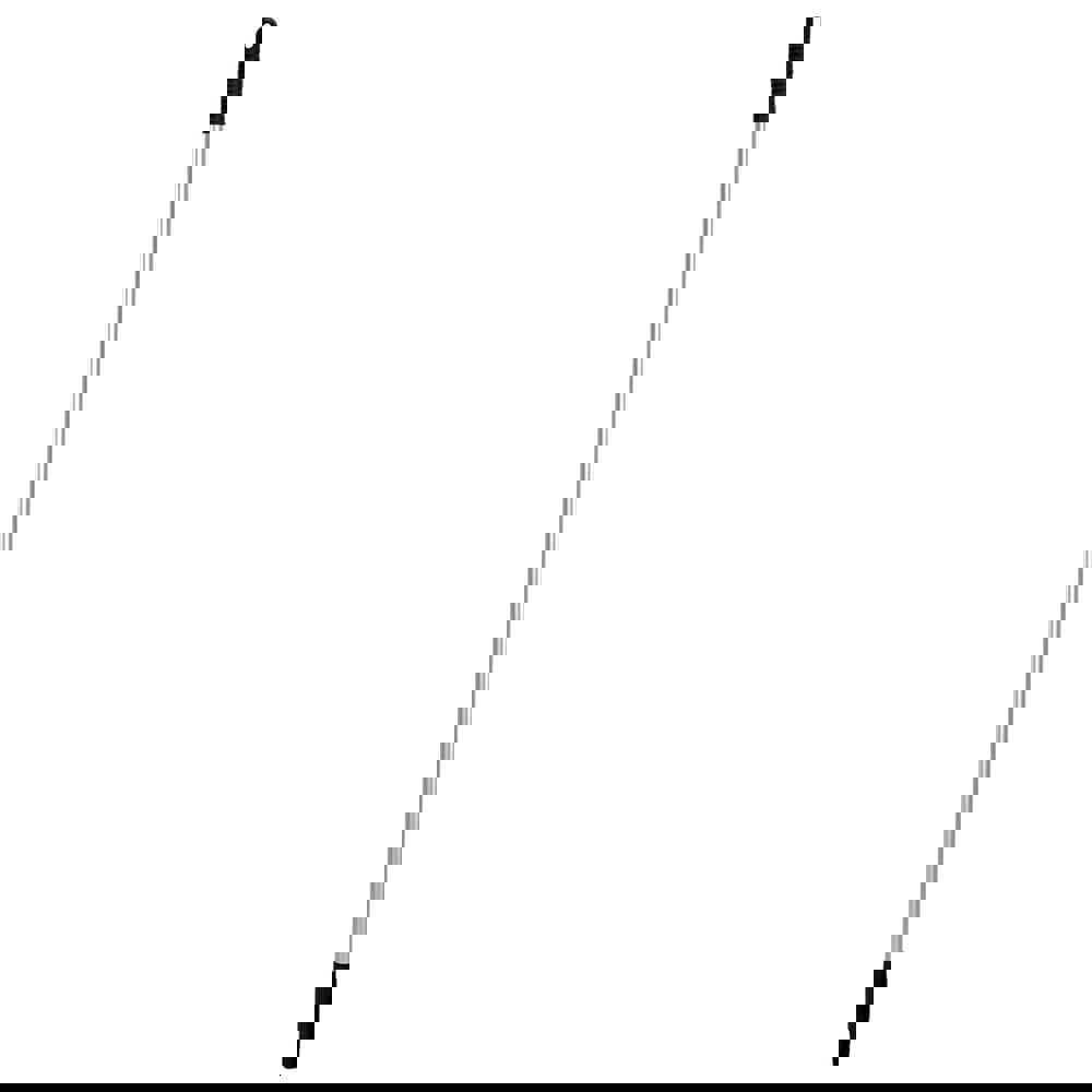 Broom/Squeegee Poles & Handles; Type: Food Safe Handle ; Connection Type: European Thread ; Handle Length: 51 in ; Telescoping: No ; Handle Material: Aluminum ; Color: Black