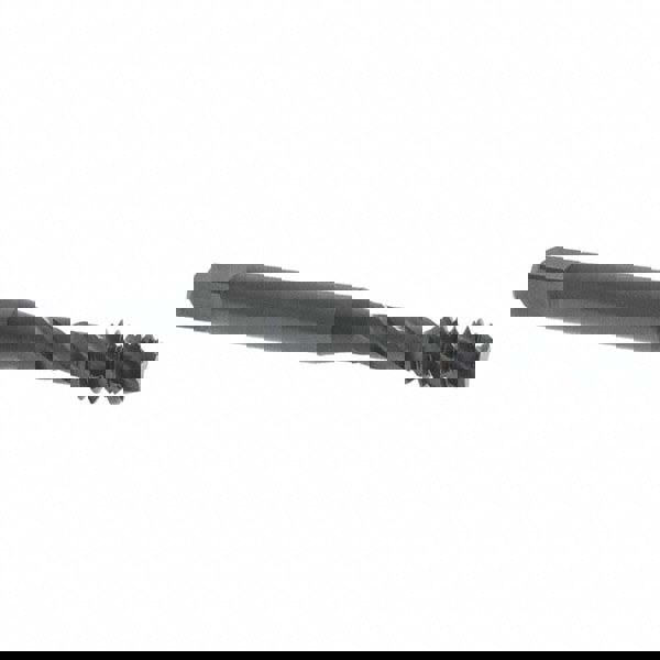 Spiral Flute Tap: 1/4-20, UNC, 3 Flute, Modified Bottoming Chamfer, 3B Class of Fit, Vanadium High-Speed Steel, Oxide Finish