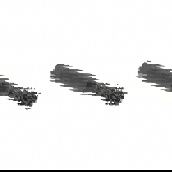 Spiral Flute Tap: 1/4-20, UNC, 3 Flute, Modified Bottoming Chamfer, 1B Class of Fit, Vanadium High-Speed Steel, Oxide Finish