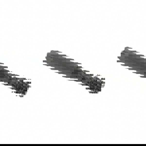 Spiral Flute Tap: 1/4-28, UNF, 3 Flute, Modified Bottoming Chamfer, 3B Class of Fit, Vanadium High-Speed Steel, Oxide Finish