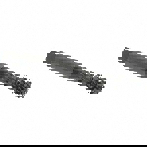 Spiral Flute Tap: 5/16-18, UNC, 3 Flute, Modified Bottoming Chamfer, 2B Class of Fit, Vanadium High-Speed Steel, Oxide Finish