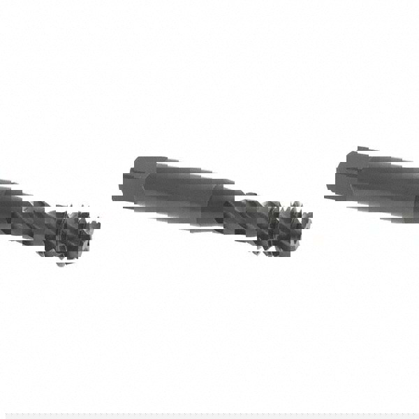 Spiral Flute Tap: 5/16-18, UNC, 3 Flute, Modified Bottoming Chamfer, 3B Class of Fit, Vanadium High-Speed Steel, Oxide Finish