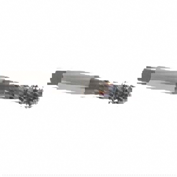 Spiral Flute Tap: 5/16-18, UNC, 3 Flute, Modified Bottoming Chamfer, 3B Class of Fit, Vanadium High-Speed Steel, TiCN Finish