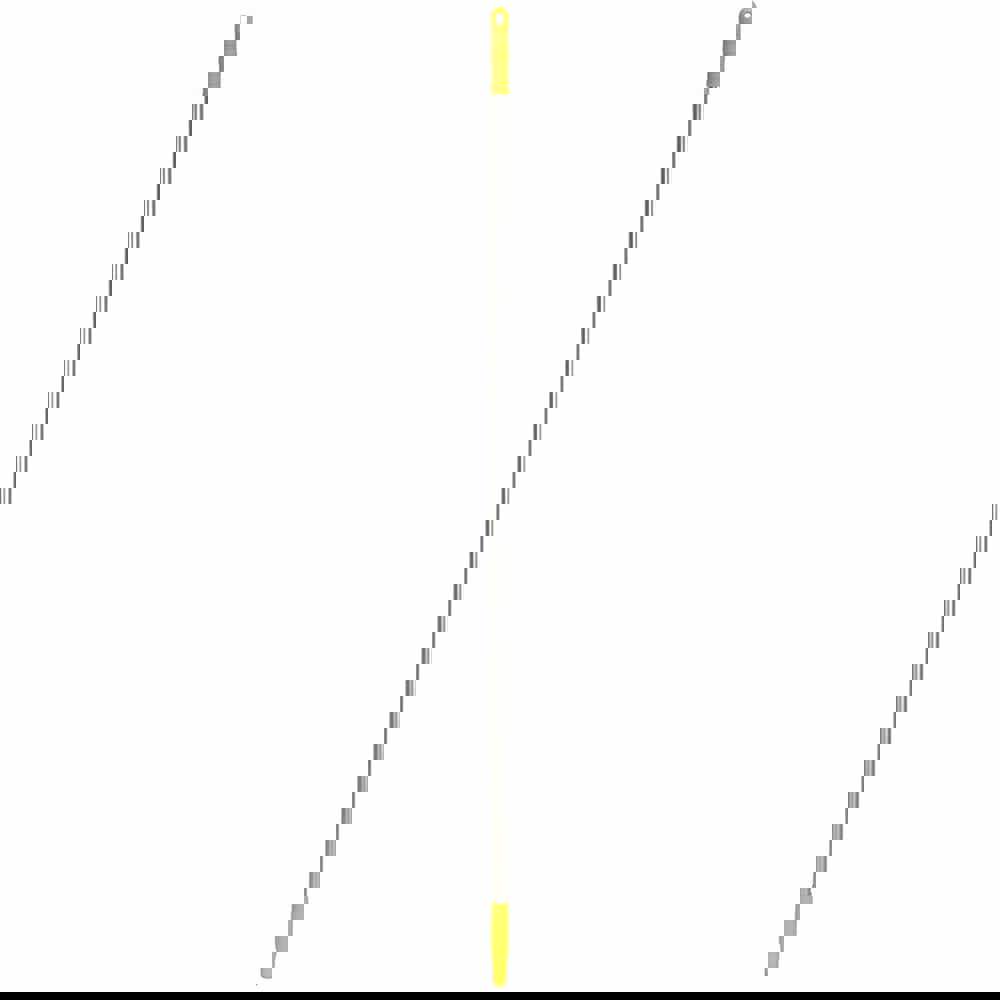 Broom/Squeegee Poles & Handles; Type: Food Safe Handle ; Connection Type: European Thread ; Handle Length: 59 in ; Telescoping: No ; Handle Material: Aluminum ; Color: Yellow