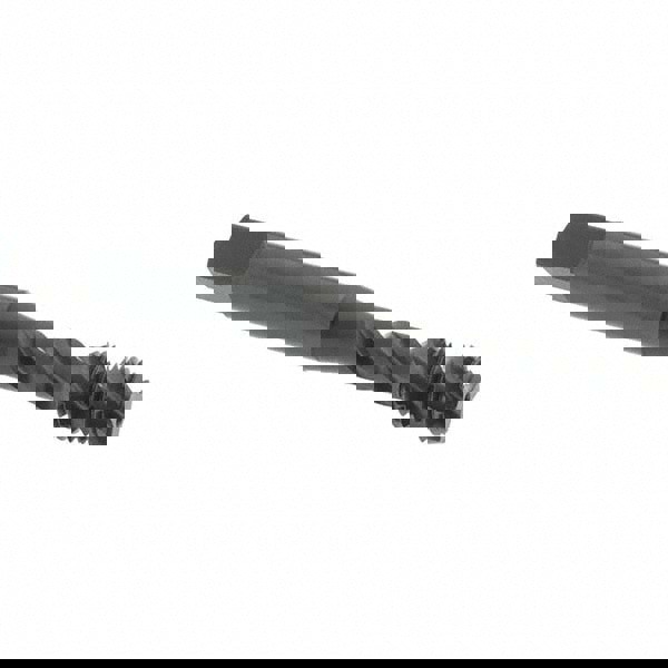 Spiral Flute Tap: 5/16-24, UNF, 3 Flute, Modified Bottoming Chamfer, 3B Class of Fit, Vanadium High-Speed Steel, Oxide Finish