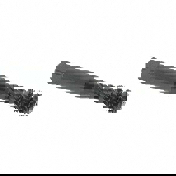 Spiral Flute Tap: 3/8-24, UNF, 3 Flute, Modified Bottoming Chamfer, 3B Class of Fit, Vanadium High-Speed Steel, Oxide Finish