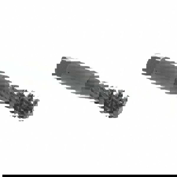 Spiral Flute Tap: 3/8-16, UNC, 3 Flute, Modified Bottoming Chamfer, 2B Class of Fit, Vanadium High-Speed Steel, Oxide Finish