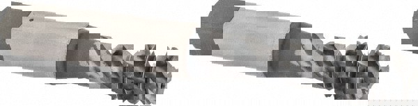 Spiral Flute Tap: 3/8-16, UNC, 3 Flute, Modified Bottoming Chamfer, 3B Class of Fit, Vanadium High-Speed Steel, TiCN Finish