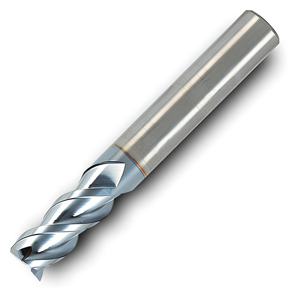 Square End Mills; Mill Diameter (Decimal Inch): 0.2500 ; Mill Diameter (Inch): 1/4 ; Number Of Flutes: 3 ; End Mill Material: Solid Carbide ; Length of Cut (Decimal Inch): 0.5000 ; Length of Cut (Inch): 1/2