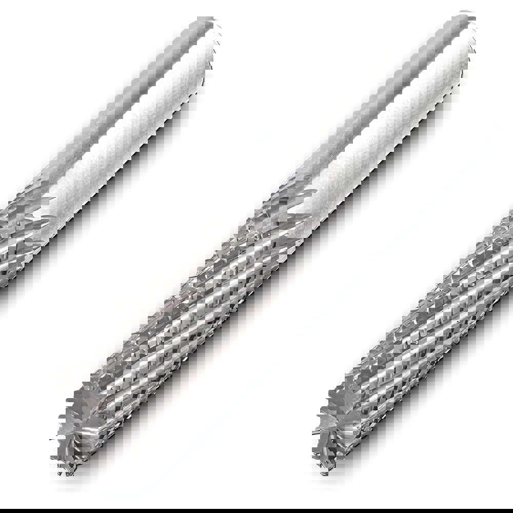 Diamond-Pattern Router Bits; Cutter Diameter (mm): 12.00 ; Shank Diameter (mm): 12.0000 ; Overall Length (mm): 83.0000 ; Bit Material: Solid Carbide ; Length of Cut (mm): 25.0000 ; End Type: End Mill