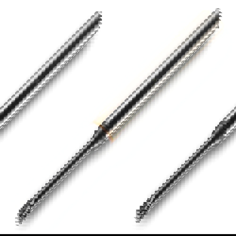 Helical Flute Thread Mill: M12x1.75, 3 Flute, 3/8