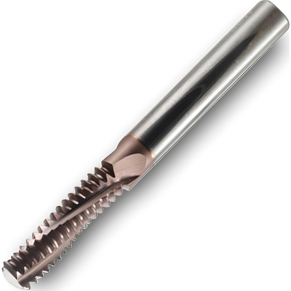 Helical Flute Thread Mills; Material: Solid Carbide ; Thread Size (Inch): 7/8 ; Thread Depth (Decimal Inch): 1.4600 ; Thread Type: UN ; Shank Diameter (Decimal Inch): 0.6250 ; Shank Type: Cylindrical