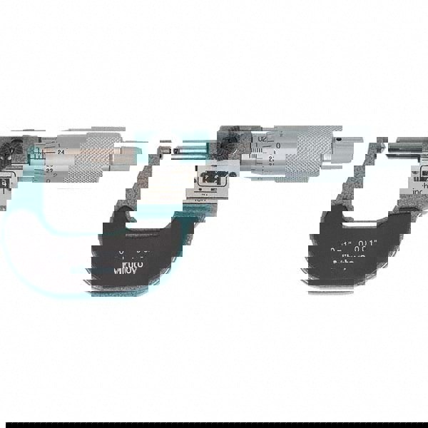 Spherical Face Micrometers; Operation Type: Mechanical; Thimble Type: Ratchet; Digital Counter: Yes; Accuracy: 1.00015 in; Anvil Material: Carbide; Spindle Material: Carbide; Calibrated: Yes; Traceability Certification Included: Nist; Accuracy (mm): 1.000