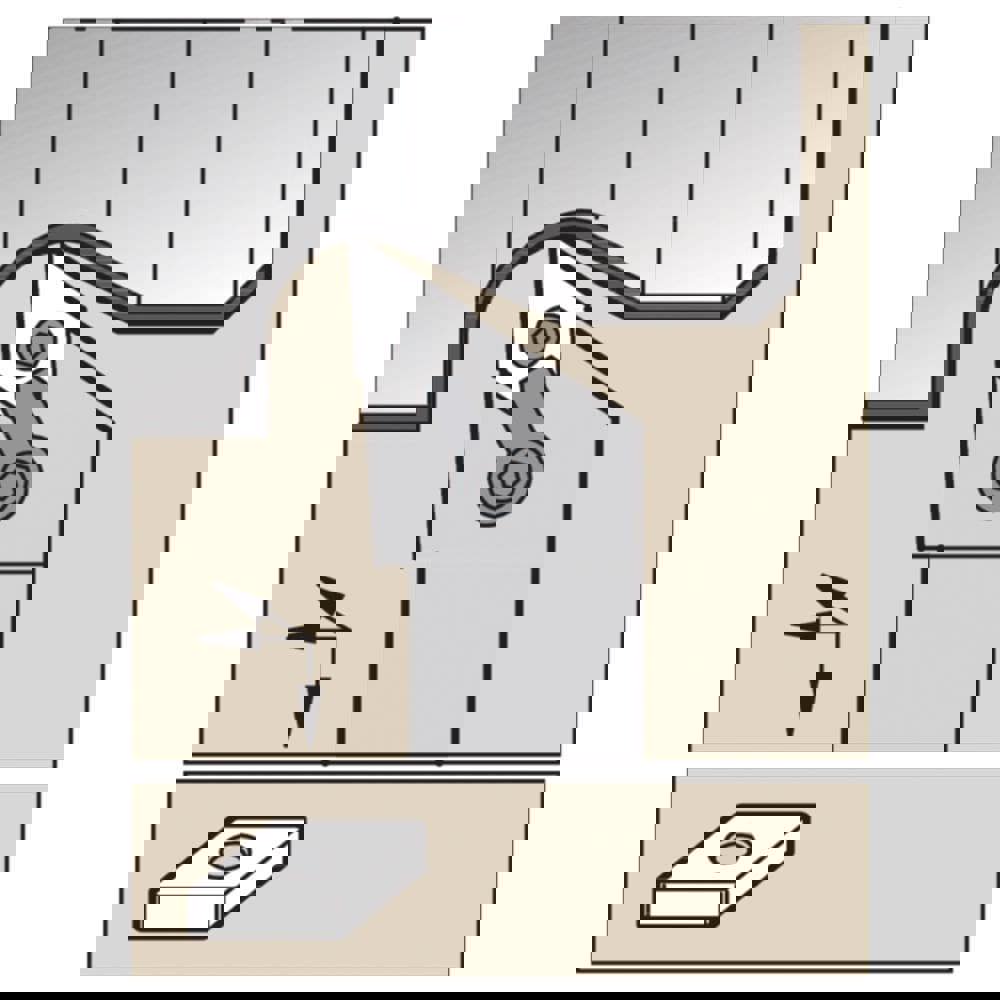 Indexable Turning Toolholders; Toolholder Style: MDJNR ; Hand of Holder: Right Hand ; Lead Angle: 93.000 ; Insert Compatibility: DN..43. ; Insert Holding Method: Clamp ; Shank Width (Inch): 3/4