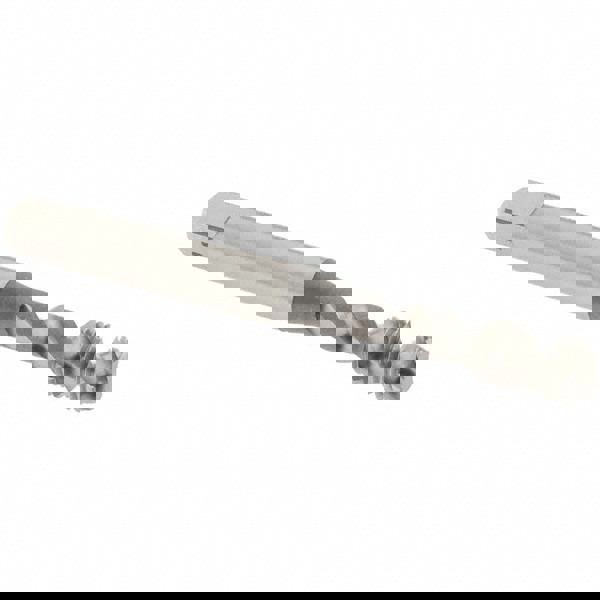 Spiral Flute Tap: 1/4-28, UNF, 2 Flute, Modified Bottoming Chamfer, 3B Class of Fit, Vanadium High-Speed Steel, Bright/Uncoated Finish