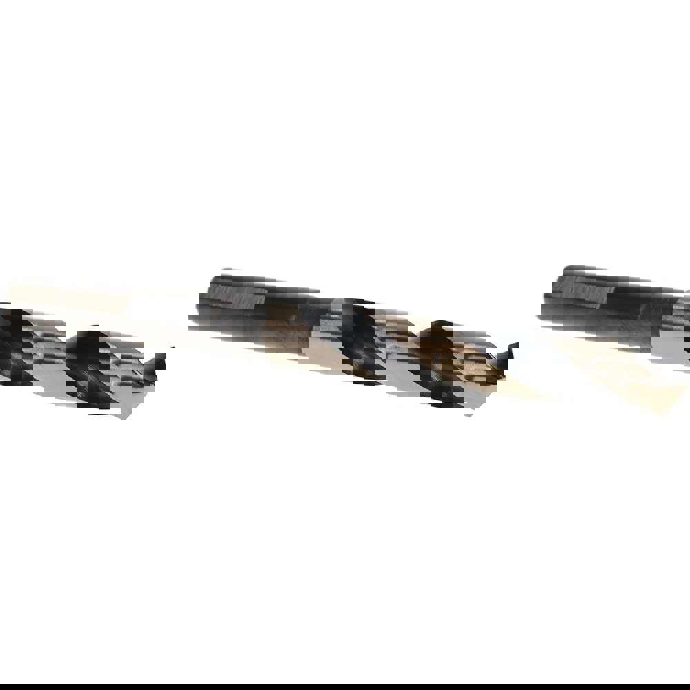 Reduced Shank Drill Bit: 17/32'' Dia, 1/2'' Shank Dia, 135 0, High Speed Steel