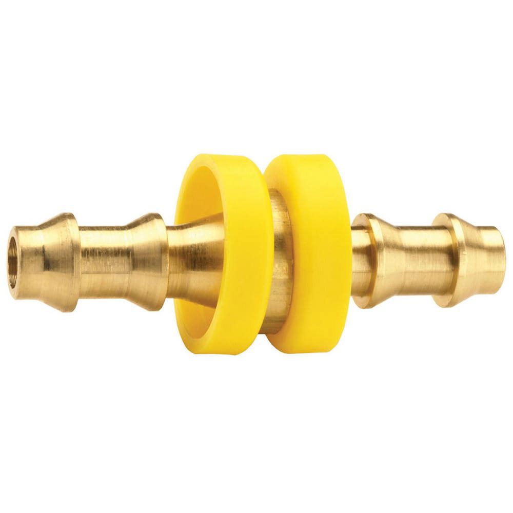 Hose Menders & Ferrules; Mender Type: Hose Barb ; Material: Brass ; Inside Diameter (Inch): 3/8 ; Barb Size: 0.75 ; Epa Watersense Certified: No ; Overall Length: 2.05in