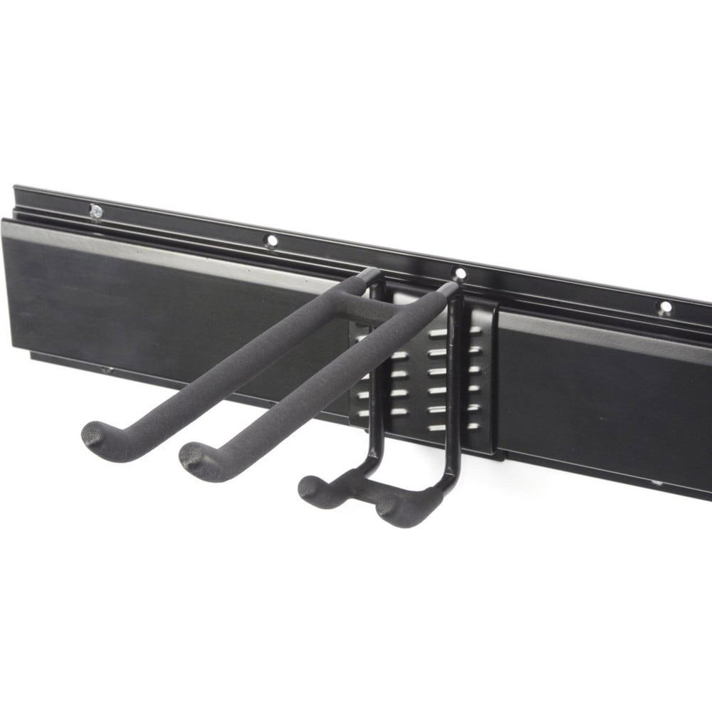 All-Purpose & Utility Hooks; Mount Type: Bracket ; Material: Metal; Rubber ; Maximum Load Capacity: 44.00 ; Projection (Decimal Inch): 10.6300 ; Color: Black ; Overall Length (Inch): 10-5/8