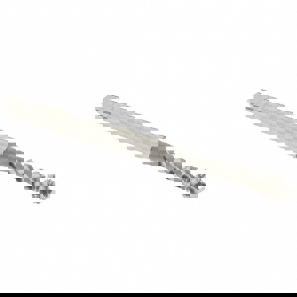 Spiral Flute Tap: M4x0.70, Metric Coarse, 2 Flute, Modified Bottoming Chamfer, 6H Class of Fit, Vanadium High-Speed Steel, Bright/Uncoated Finish