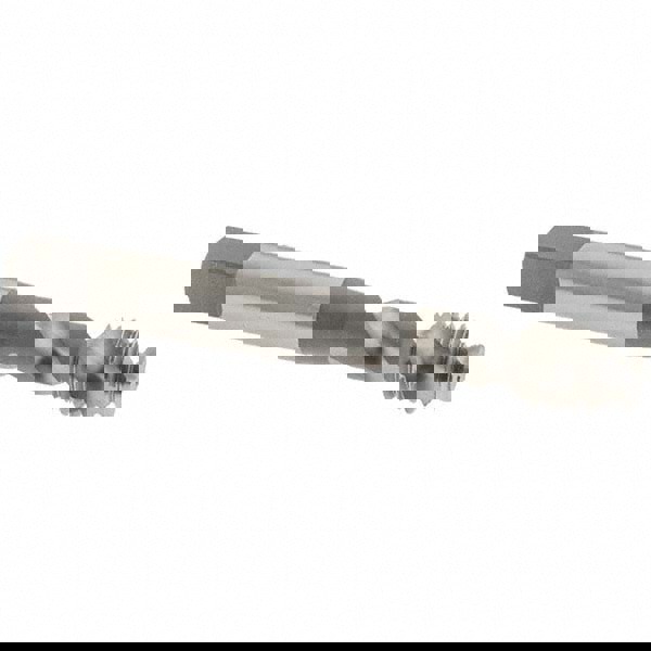 Spiral Flute Tap: M10x1.5, Metric Coarse, 2 Flute, Modified Bottoming Chamfer, 6H Class of Fit, Vanadium High-Speed Steel, Bright/Uncoated Finish