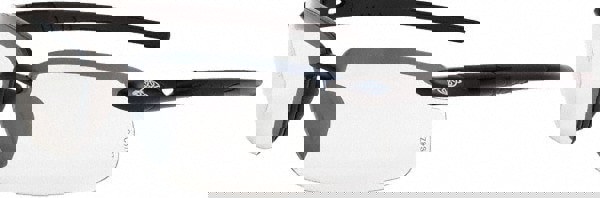 Safety Glasses: Scratch-Resistant, Polycarbonate, Clear Lenses, N/A