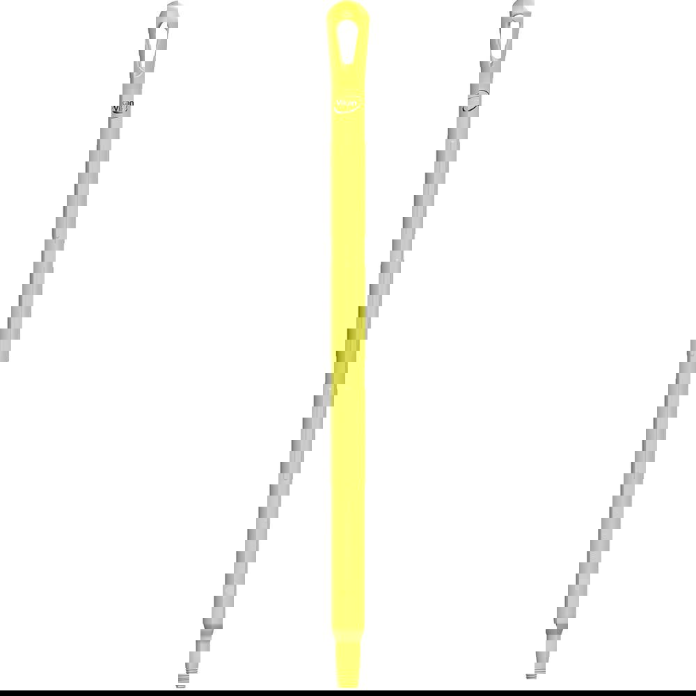 Broom/Squeegee Poles & Handles; Type: Food Safe Handle ; Connection Type: European Thread ; Handle Length: 26 in ; Telescoping: No ; Handle Material: Polypropylene ; Color: Yellow