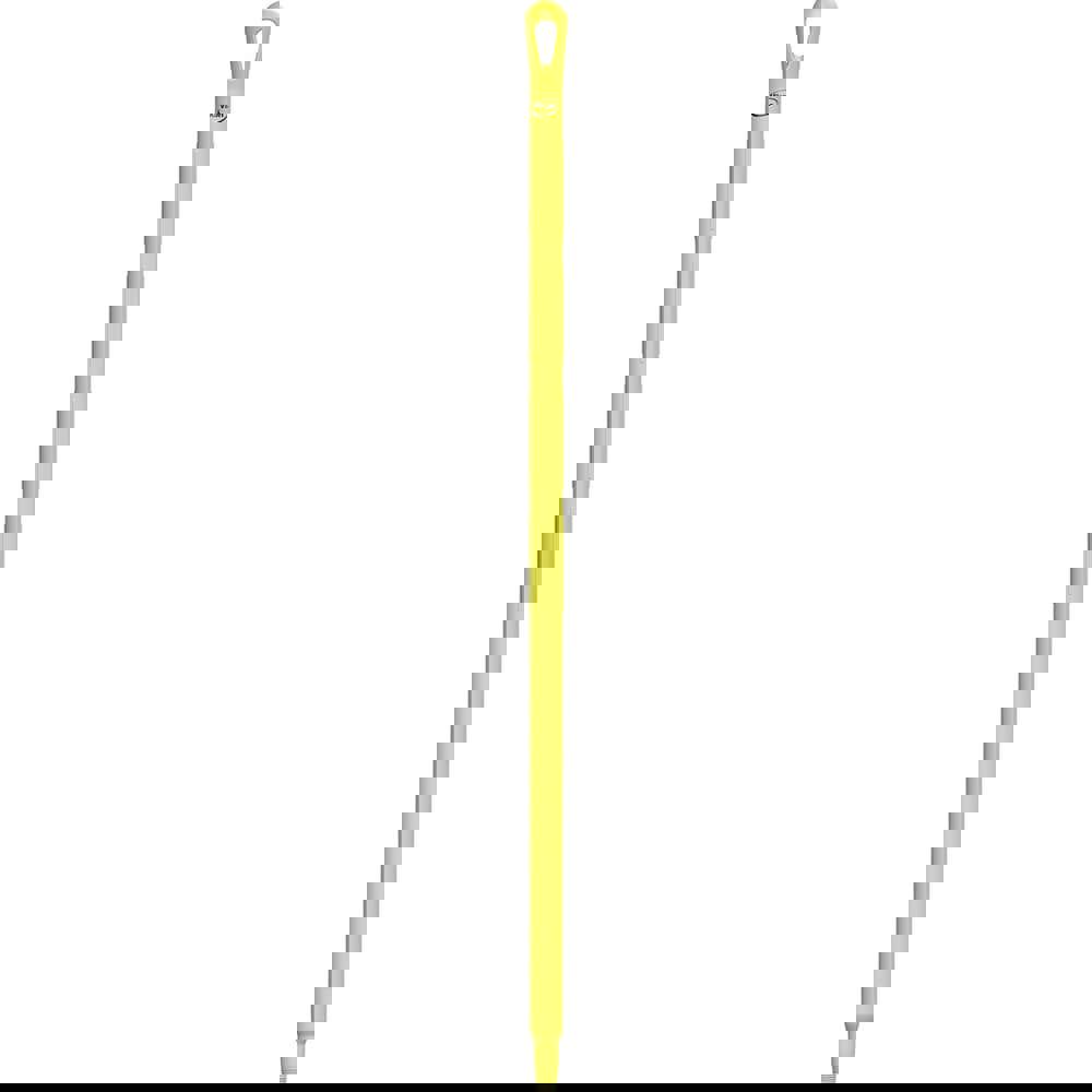 Broom/Squeegee Poles & Handles; Type: Food Safe Handle ; Connection Type: European Thread ; Handle Length: 39 in ; Telescoping: No ; Handle Material: Polypropylene ; Color: Yellow