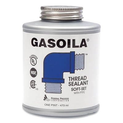 SOFT-SET THREAD SEALANTWITH PTFE 1PT BRUSH TOP